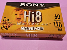 Sony Hi8/Digital8 HMP Video Tape New Sealed P6-120HMPL