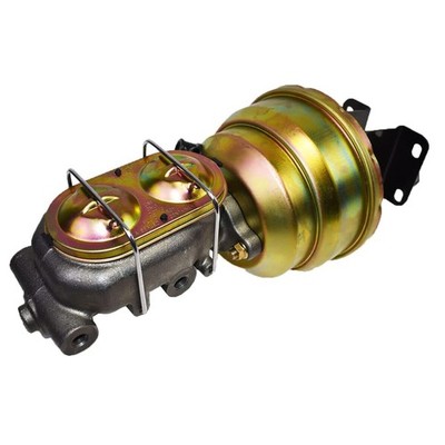 8'' Dual Power Brake Booster Conversion Disc Drum Kit For 1967-1972 Chevy Truck