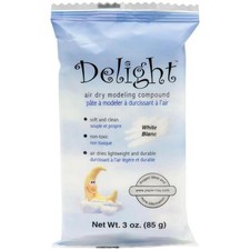 Paperclay Delight Air Dry Modeling Compound 3oz (85g) - White