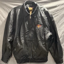 Full Grain Cowhide 60s Motorcycle XL Leather Jacket Pep Boys Corp Gift Employee