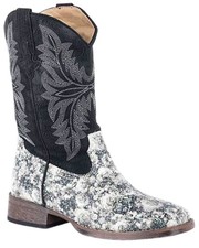 Roper Girls' Little ' Claire Western Boot Broad Square Toe -