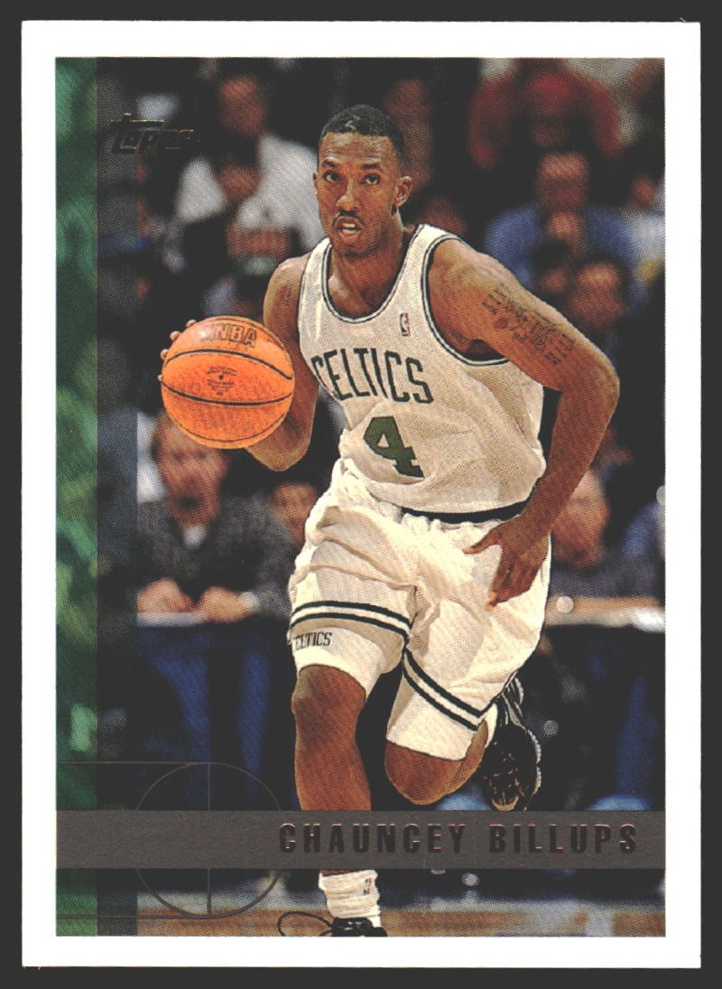 Chauncey Billups #181 1997-98 Topps Boston CelticsRC Rookie