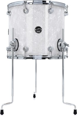 DW Performance Series Floor Tom - 14'' x 16'' White Marine FinishPly