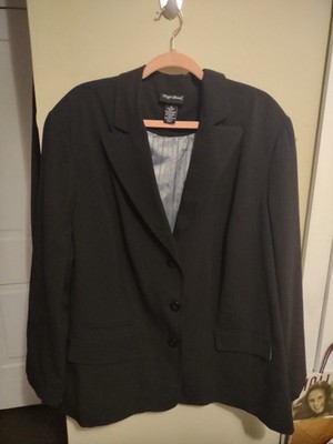 Maggie Barnes Lined Blazer 3X Office Preppy Work Career Minimalist Timeless