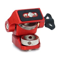 Monitor Mount Adjustable 360 Swivel and 180 Tilt Camera Bracket Red