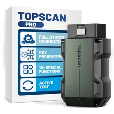 2025 TOPDON TopScan PRO OBD2 Diagnostic Tool Full System IMMO Key Programmer