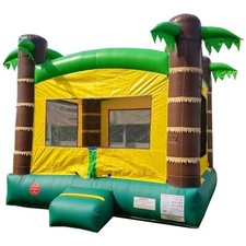 Commercial Inflatable Bounce House Tropical Blow Up Jumper Castle NO Blower