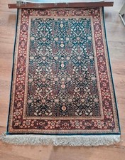 Edler Hereke Seidenteppich Handgeknüpft Naturseide DM 8000