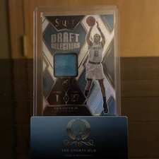 NICK SMITH JR. 2023-24 SELECT DRAFT SELECTIONS ROOKIE PATCH SILVER RC