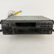 Sony FM/AM XR 1750 AM FM Cassette Player Car Stereo Receiver Parts Or Repair
