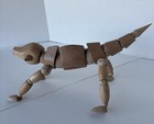 Eidechse Holzpuppe Künstler artikuliert 12" Länge Skizzieren Zeichnen Kunstform