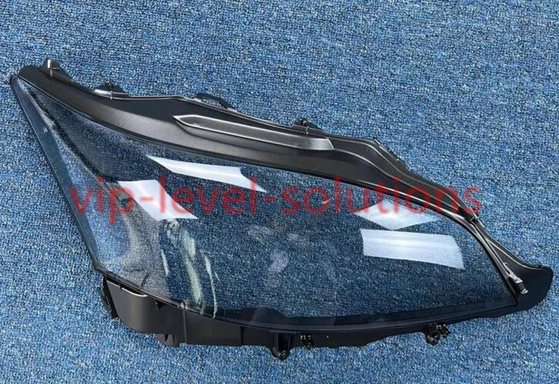 Para Lexus LS460 LS600h 2013-2017 Un par de lentes de faros cubierta transparente + pegamento sellador Foto 2 de 4