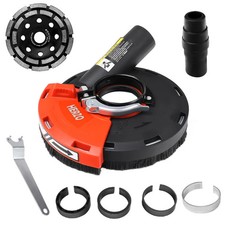 Universal Surface Grinding Dust Shroud Angle Grinder Attachment Guard Cover UK