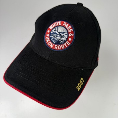 White Pass & Yukon Route Herren Baseball Cap Verstellbar Schwarz 2007 Zug