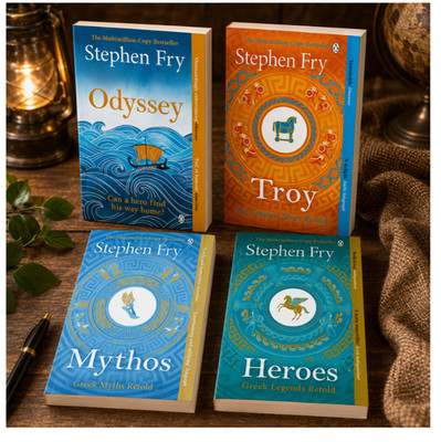 Stephen Fry's Greek Myths Collection: Brand New English Paperback Free Shipping
