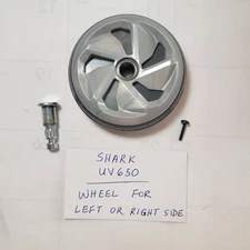 UV650 Shark Navigator Lift-Away Part - One Rear Wheel Fits Left or Right Side