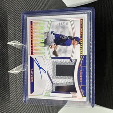 2025 Panini National Treasures - Colossal Material Autographs Zac Veen...