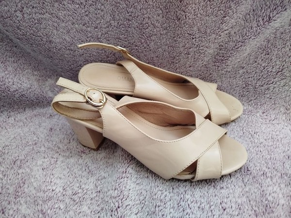 Women Heels Beige 37