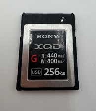 Sony G Series 256GB XQD Memory Card R440MB/s ...