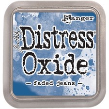 Ranger TDO-55945 Tim Holtz Distress Oxides Ink Pad-Faded Jeans