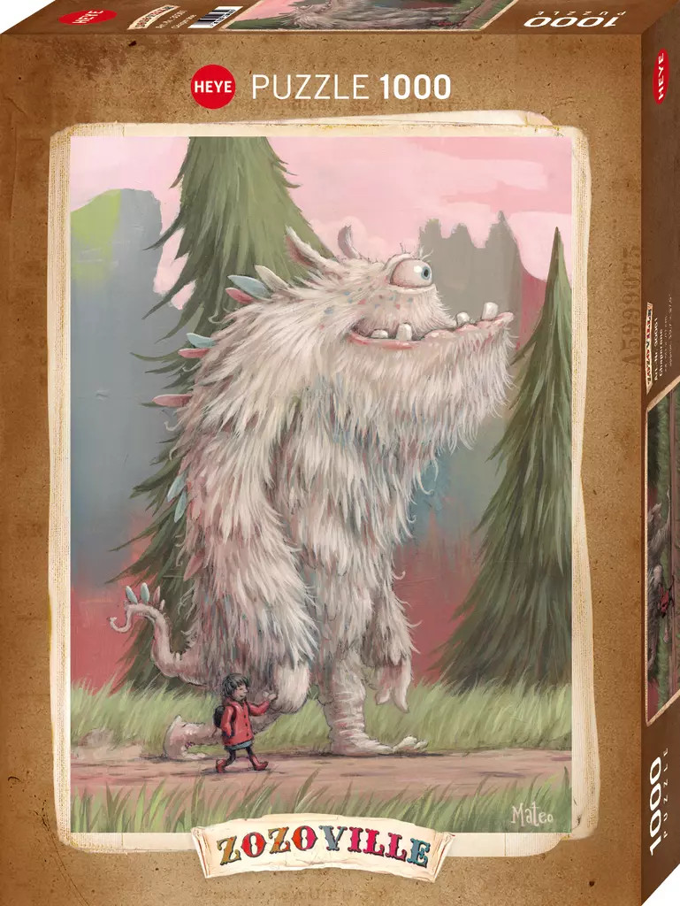 4001689300616 Puzzle 1000 elementw Zozoville Wielki przyjaciel Heye 8790₽
