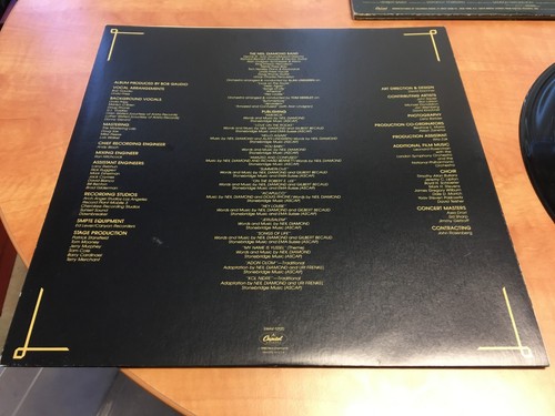 NEIL DIAMOND LP The Jazz Singer 1980 Capitol Records SWAV-512120 - Picture 6 of 8