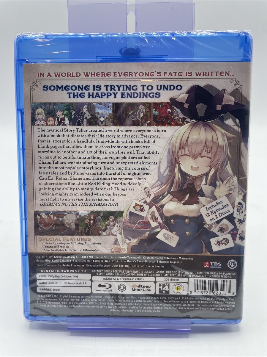その他 Grimms&#39; Notes The Animation [Blu-ray] Grimms Notes the Animation Complete Collection | Sentai