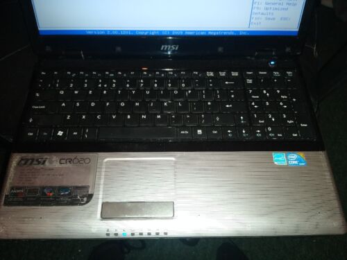 MSI CR620 15.6 INCH SCREEN LAPTOP CORE i3 2GB RAM 250GB Hard Drive - Picture 4 of 6