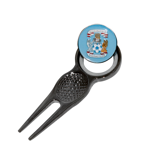 COVENTRY CITY FC DIVOT TOOL AND MAGNETIC GOLF BALL MARKER