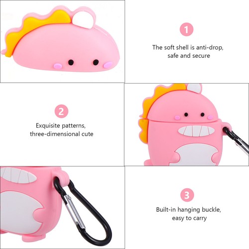 Wireless Earphone Protector Headphone Pouch Desk Cable Management Box - 第 2/12 張圖片