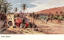 Algeria c 1910 PPC  Oase Biskra unused VF