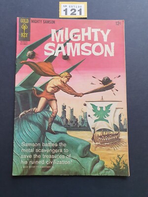 GOLD KEY MIGHTY SAMSON  # 4 1965 VNC 12c ISSUE