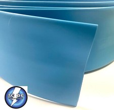 1.5" ID Blue Heat Shrink Tube 2:1 ratio wrap  2 feet ft/to 40mm
