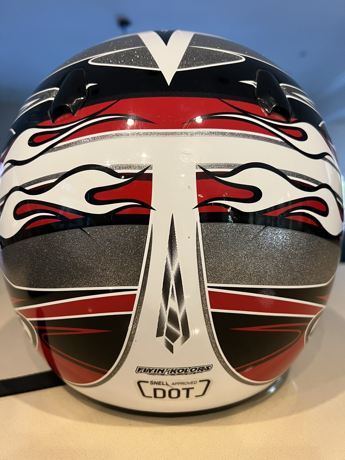 HJC CLX4 Vapor Helmet Large black white silver red eBay