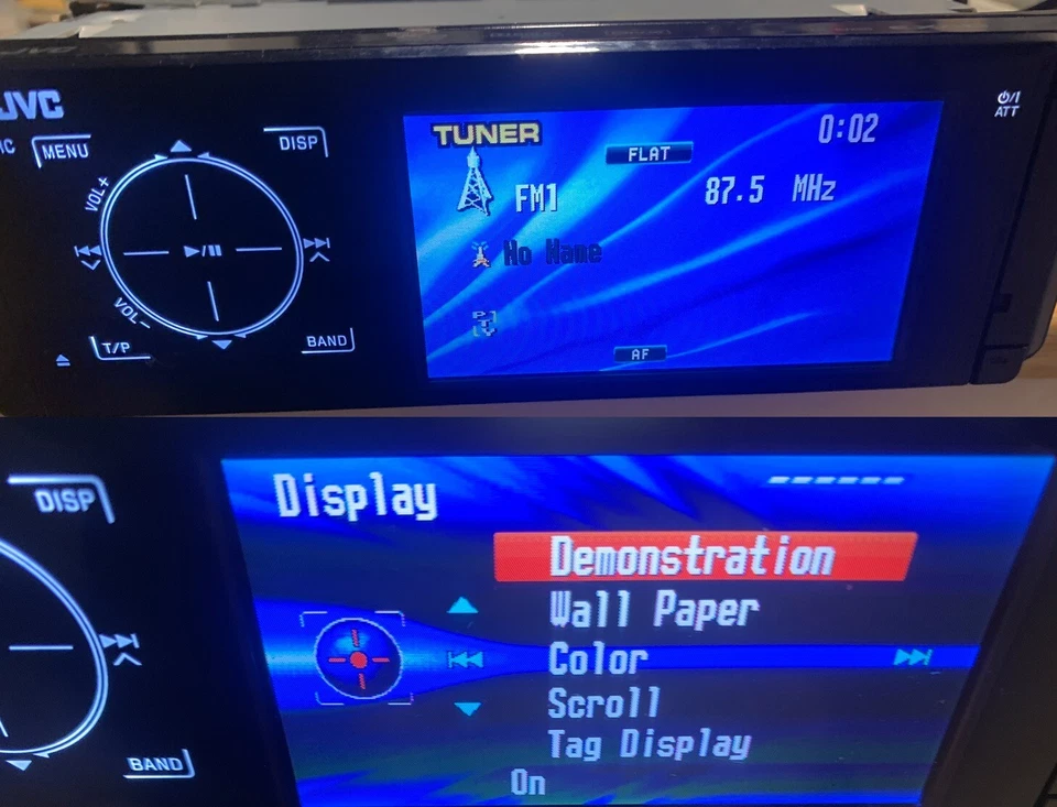 JVC EXAD KD-AVX20 Ricevitore DVD receiver with box etc like new high-end radio - Immagine 2 di 4