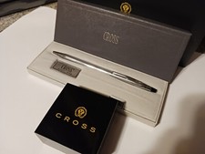 RARE USA Cross Century Classic Polished Chrome Ballpoint Pen New Christmas GIFT