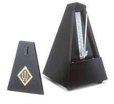 Wittner Wood Key Wound Metronome Black Finish 806m New-Free Extended Warranty