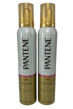 2X Pantene Pro-V Curl Mousse Tames Frizz For Soft Touchable Curls 6.6 oz New