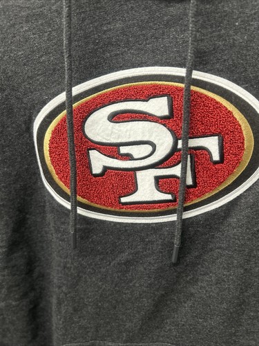 San Francisco 49ers Primary Logo Fitted Pullover Hoodie - Black XL Nee $69 - Picture 3 of 5
