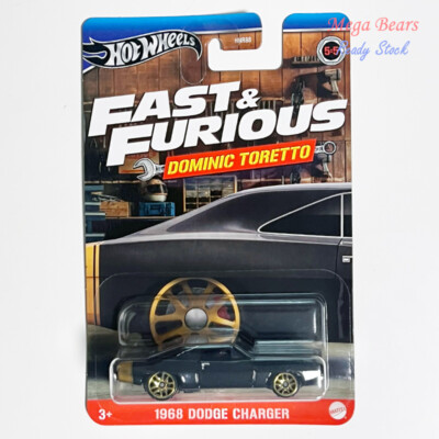 ミニカー Hotwheels FAST&FURIOUS DOMINIC Hot Wheels 2024 Fast & Furious Dominic Toretto 1968 Dodge Charger