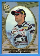 2002 Press Pass VIP Xplosive Parallel #X23 Jimmie Johnson Sunday Glory