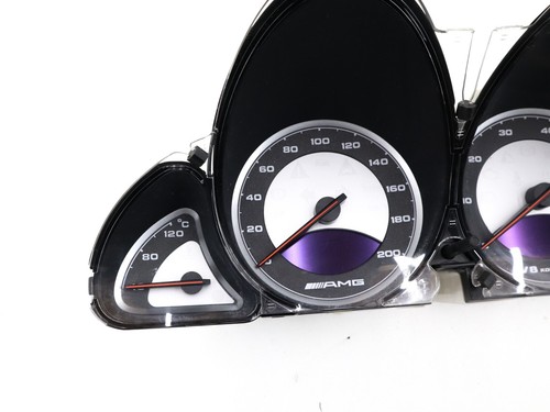 Mercedes SL 55 AMG Tacho in Meilen R230 A2305408611 mph Kombiinstrument Cluster - Bild 3 von 10