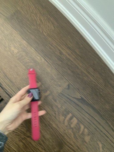 APPLE WATCH série 7000 pistolet aluminium métal 42mm avec bracelet rose état de fonctionnement - Photo 12 sur 22
