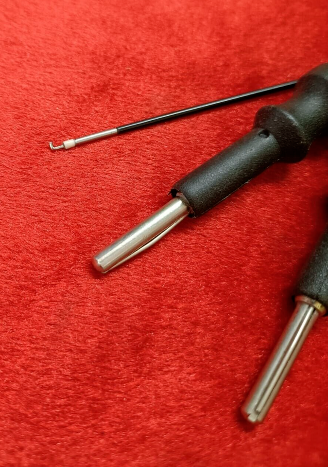 Laparoscopic Hysteroscopy Bipolar LHook Electrode 5frx40cm & Cable
