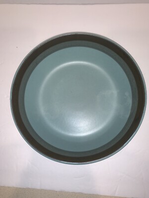 1 Vintage Navajo Blue Japan Kasuga Arrow Stone 9  Vegetable Bowl HTF!