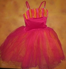 NWOT Multi-color Pink Yellow European Length Ballet Costume Child Sizes