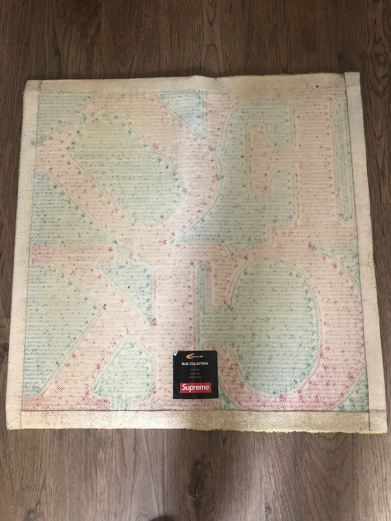 再値下げ supreme gallery1950 ラグマット fuck em