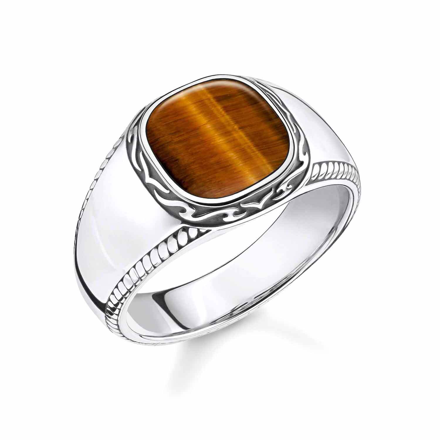 ТОМАС САБО Шмуцк THOMAS SABO Schmuck - Зильберринг для домашнего тигра TR2388-826-2 30190₽