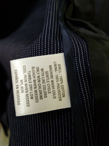 International Concepts Navy Striped Blazer - Picture 8 of 8