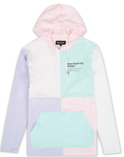 Color Block Long Sleeve Light Pastel Hoodie size small